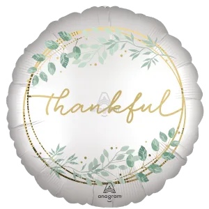 18" SIMPLY THANKFUL SATIN