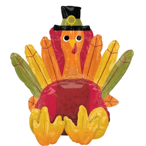 PILGRIM TURKEY SITTER CONSUMER INFLATED MULTI-BALLOON