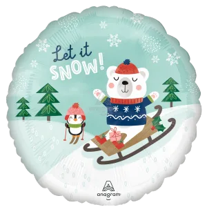 18" CABINCORE LET IT SNOW HX