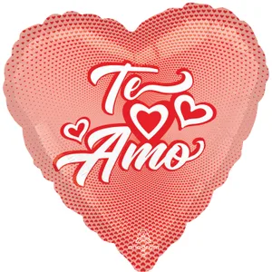 18" TE AMO CORAZONES HX