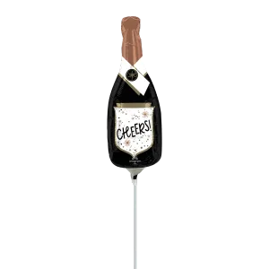 CHEERS CONFETTI BUBBLY BOTTLE MINI SHAPE