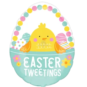 EASTER TWEETINGS CHICK SUPER SHAPE