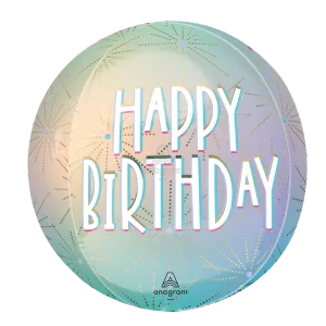 15" PASTEL DREAM BIRTHDAY ORBZ