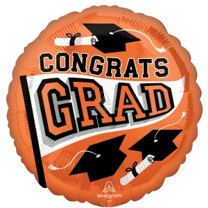 18" ORANGE SCHOOL COLORS BE TRUE TO YOUR SCHOOL HX