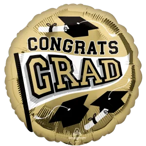 18" WHITE GOLD SCHOOL COLORS BE TRUE TO YOUR SCHOOL  HX