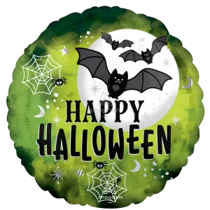 18" GLOW BATTY HALLOWEEN HX