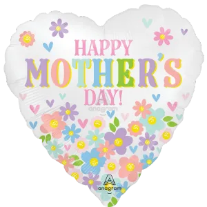 18" SATIN HAPPY MOTHER'S DAY DAISY CHAIN