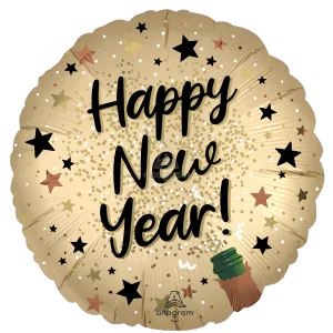 18" SATIN NATURAL SPARKLE