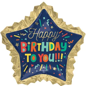 32" BRIGHT BIRTHDAY BLOCKS 