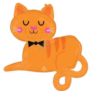 31" ORANGE TABBY CAT SUPER SHAPE