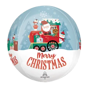 15" NORTH POLE EXPRESS CHRISTMAS ORBZ