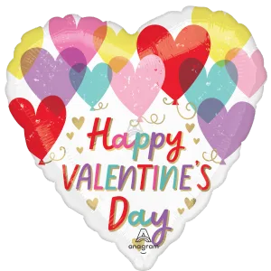 18" HEARTS ON HEARTS VALENTINE HX