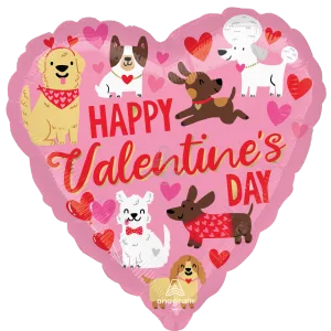 18" DOGGONE CUTE VALENTINE HX