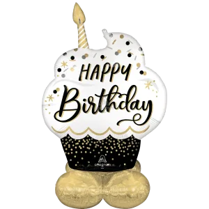 SATIN BSG BIRTHDAY WISHES AIRLOONZ LARGE