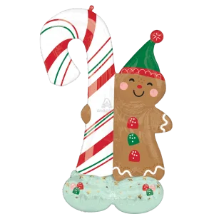 MERRY CHRISTMINTS GINGERBREAD MAN AIRLOONZ