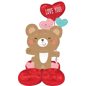 LOVE YOU BEAR HUG AIRLOONZ JUNIOR