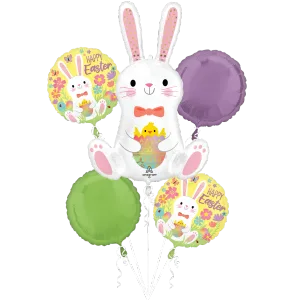 EASTER BUNNY LOVE BOUQUET OF BALLOONS