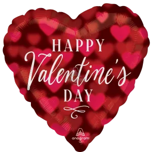 18" HAPPY VALENTINE'S DAY ROMANTIC GLOW HX