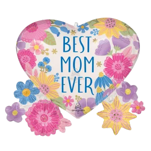 BEST MOM EVER BOTANICAL LINES SUPER SHAPE