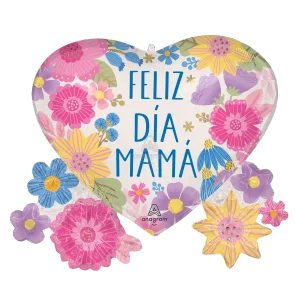 FELIZ DIA MAMA BOTANICAL LINES SUPER SHAPE