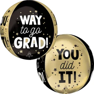 15" WAY TO GO GRAD YOU DID IT ORBZ