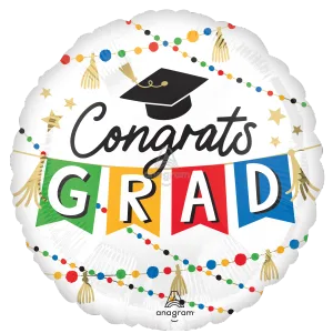 CONGRATS GRAD PARTY JUMBO HX