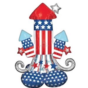 ROCKETS BURSTING IN AIR AIRLOONZ JUNIOR