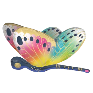 SATIN VIBRANT FLUTTERS DRAGONFLY ULTRA SHAPE