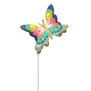 SATIN VIBRANT FLUTTERS BUTTERFLY MINI SHAPE