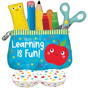 SCHOOL IN SESSION PENCIL POUCH AIRLOONZ JUNIOR