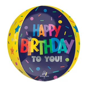 15" BOLD BIRTHDAY ORBZ