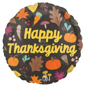 18" THANKSGIVING GIVE THANKS HX