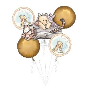 WINNIE THE POOH BOUQUET OF BALLOONS