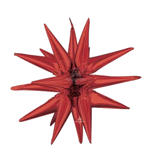 MAGIC STAR LARGE RED MULTI-BALLOON