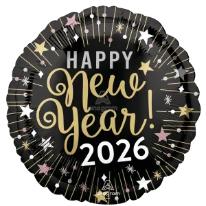 18" 2026 NEW YEAR CELEBRATION HX