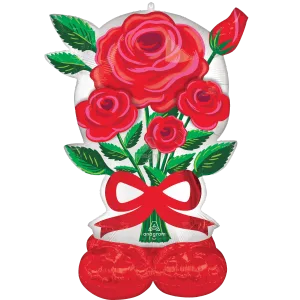 SATIN ROSE RADIANCE CI: AIRLOONZ LARGE