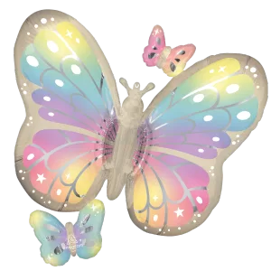 SATIN FLUTTERING DREAMS BUTTERFLIES