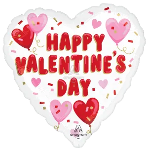 18" LOVE IS IN THE AIR HX