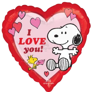 18" PEANUTS VALENTINE HX