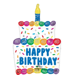BIRTHDAY CAKE JUNIOR SHAPE XL