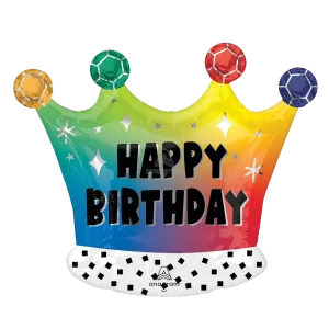 BIRTHDAY CROWN JUNIOR SHAPE XL