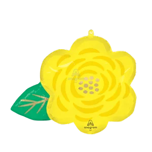 PRETTY YELLOW FLOWER JUNIOR SHAPE XL