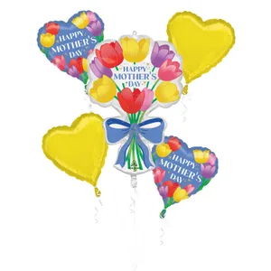 FRESH CUT TULIPS BOUQUET OF BALLOONS