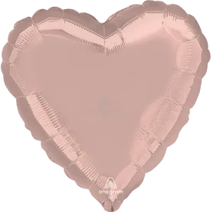 18" PINK/PINK HEART HX ANAGRAM