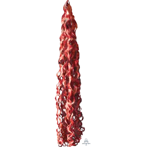 RED TWIRLZ BALLOON TAIL