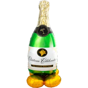 BUBBLY WINE BOTTLE AIRLOONZ LARGE