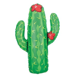 38" CACTUS HELIUM SHAPE UNPACKAGED
