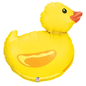 RUBBER DUCKY HELIUM SHAPE UNPACKAGED