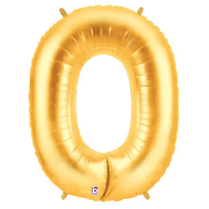 34" NUMBER 0 GOLD MEGALOON