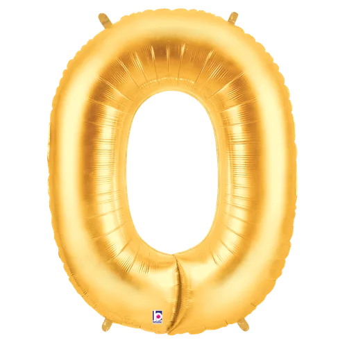 34" NUMBER 0 GOLD MEGALOON
